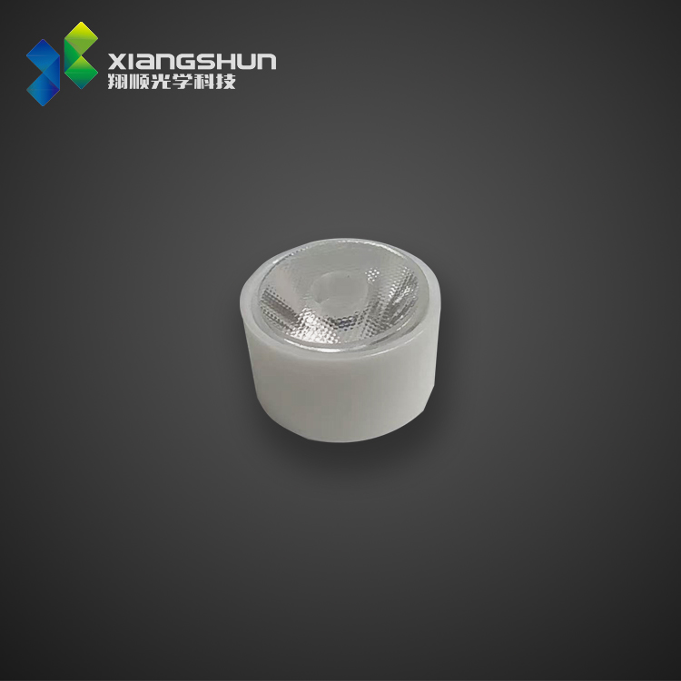 LED透鏡20mm珠寶燈透鏡 小角度聚光手電筒燈透鏡 適配2835燈珠